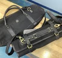 Estuche para chef de lona y cuero negro, 10 cuchillos y 4 ...