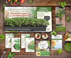Watex countertop garden kit, (black) , indoor garden. Countertop Sprouts With The Botanical Interest Garden Kit Severna Park Homestead Gardens Inc