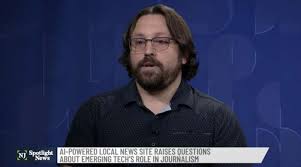 Joe Amditis Speaks With NJ Spotlight News About AI And Journalism