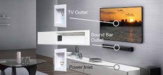 How to hide cords behind tv. Powerbridge Hiding Cords Is Easy Away With Ugly Cables