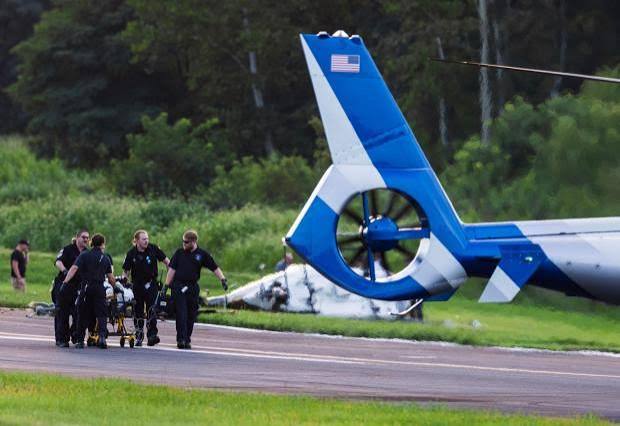 Aircraft Pilot Killed In Shocking Collision With Police Helicopter