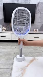 Raqueta LED mata mosquitos