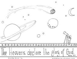 She currently resides in the rainforest kingdom and is in a relationship. Psalm 19 Coloring Page Heavens Declare The Glory Of God