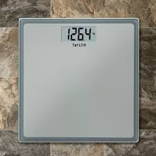 Maybe you would like to learn more about one of these? Taylor Digital Glass Bathroom Scale With Silver Grey Finish Walmart Com Walmart Com