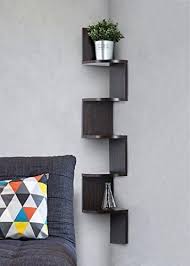Certain Corner Shelf Designs Allow You To Create Storage While Adding A Touch Of Your Personality To The Room Corner Shelf Unit Corner Bookshelves Shelves