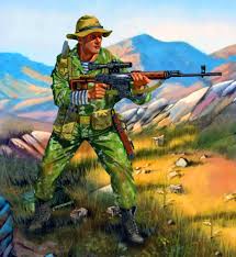Soviet Paratrooper Soviet Afghan War Afghan War Military Artwork Military Art