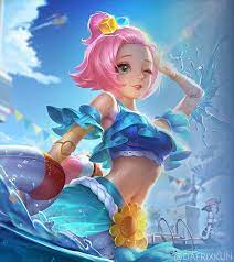 151 Likes 9 Comments Mobile Legends Guard Mobilelegendszguard On Instagram Angela Summer Vibes Special Summer Sk Gadis Animasi Wallpaper Kartun Kartun