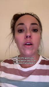 When life gives you lemons, sell a TV to a stranger 😆😅😭 #momlife