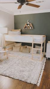 Ikea Kura Bed Green Boys Room Toddler Rooms Kids Room Design