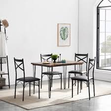32 farmhouse table wood legs bench wooden dining bench coffee vintage set of 4. Modern Farmhouse Kitchen Dining Room Sets Free Shipping Over 35 Wayfair