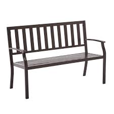Better Homes And Gardens Farmhouse Metal Outdoor Bench Walmart Com Walmart Com