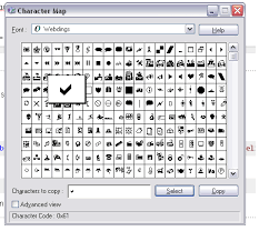 how to use webdings character map in asp net stack overflow