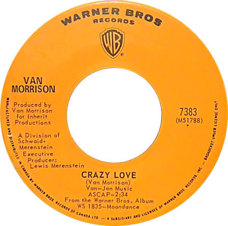 Crazy Love (Van Morrison song) - Wikipedia