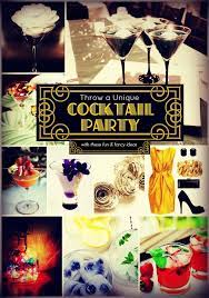 Throwing a cocktail party isn't just about serving a variety of cocktails. Cocktail Party Ideas Unique Fun And Fancy By Snappening Cocktails For Parties Birthday Cocktail Party Fancy Cocktails Party