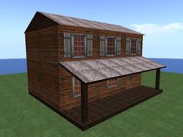 One of the main catalysts driving what's being called the tiny home trend is a shift in mindset from desiring a … continue reading small barn home kits: Second Life Marketplace Re Wide 2 Story Western House Dark Wood Low Prim Skybox Home Cabin Old West