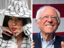 Cardi b was working as a stripper when jenny queen of blings bui first started doing her nails. Cardi B And Bernie Sanders Talked Coronavirus Quarantine Nails And The 2020 Election On Instagram Live Teen Vogue