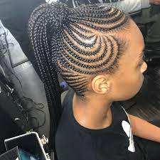 Kiakhameleon C Ponytail Braided Hairstyles Beautiful Braided Hair Natural Hair Braids