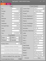 Release Red Eyex32 Mw3 Mpdata Editor Nextgenupdate Editor Release Modern Warfare