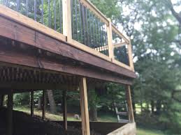 Jul 03, 2019 · the wood stain will have different color variations on different wood species, and it can be challenging to match colors when making new batches. Advantages To Having A Two Toned Deck In 2021 Best Deck Stain Reviews Ratings