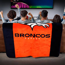 It's got a couple of small burn holes but other than that it's a very good blanket and is very warm. Denver Broncos Throw Blanket Denali Home Collection Denali Home Collection