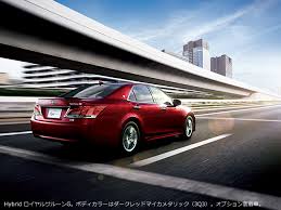 hybrid ロイヤルサルーンg ボディカラーはダークレッドマイカメタリック 3q3 オプション装着車 car toyota vehicles