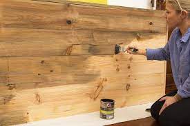 Pour réaliser une tête de lit en lambris, il vous faut tout ceci. Diy Creer Une Tete De Lit Soi Meme Cote Maison