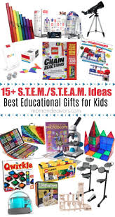 15 S T E M S T E A M Gift Ideas For Kids Best Educational Gifts Science Technology Engineering Arts And Math Gifted Education Kids Education Fun Math
