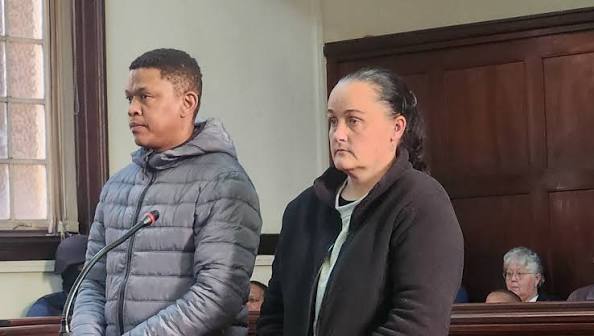 LISTEN] Suspended EMPD officer Adrian MacKenzie and former officer Kersha-Leigh Stols have been granted R5,000 bail each following their court appearance for the alleged theft of precious stones worth R15 million. 🔗https://t.co/xPTtuiscfp #