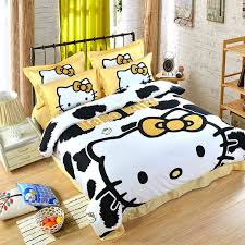 Compare prices, & save money on brands such as eastern accents, waterford and crayola at bizrate.com. Hello Kitty Leopard Pattern Queen Size Double Bed Sheet 4pc Cotton Bedding Set Hello Kitty Rooms Hello Kitty Bedroom Bedding Set