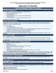 Provides online enrollment application for ahcccs health insurance coverage, kidscare, children's rehabilitative services, . Fillable Online Fa 001 Application For Benefits Health E Arizona Fax Email Print Pdffiller