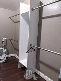 Connect two or more closet rods into one longer span with these easy to install kits. Diy Closet Built Ins Using Plywood For Diy Closet Shelves Diy Danielle