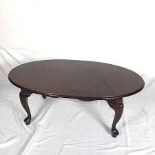 Place it in your living area, lounge or office. Lot 43 Bombay Company Oval Coffee Table With Queen Anne Legs Estatesales Org