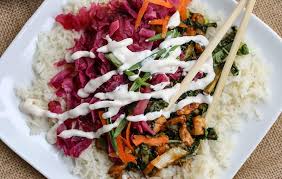 Calories from fat 217 g 39 %. Chicken Teriyaki Dragon Bowl