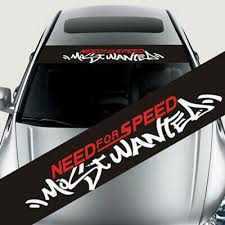 Reflective Car Styling Front Windshield Decal Vinyl Car Stickers 130cm X 21cm Car Sticker Ideas Car Stickers Vinyl Car Stickers
