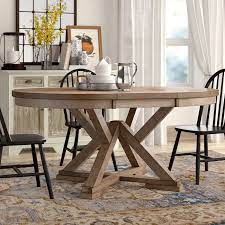 Oaklawn Extendable Dining Table Reviews Birch Lane Oval Table Dining Wood Dining Table Solid Wood Dining Table