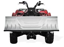 Plowing about 3.5 of light fluffy snow with a 60 blade. Kolpin Arctic Cat High Rise Atv Snow Plow Kits