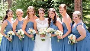 20 Slate Blue Bridesmaid Dresses Worth Obsessing Over Summer Bridesmaid Dresses Blue Bridesmaids Slate Blue Bridesmaid Dresses