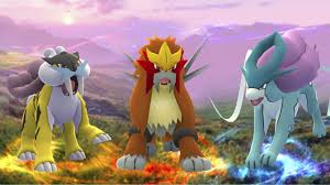 Official pokemon ink painting raikou suicune entei playmat half size. Pokemon Go Adds Gen 2 Legendary Pokemon Raikou Entei And Suicune