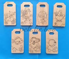 Alat dan bahan melukis di talenan. Talenan Kayu Kreatifitas Anak Talenan Lukis Shopee Indonesia