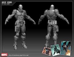Rich Carey Agent Venom Hp Jpg 1920 1468 Carey Stylized Superhero