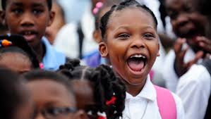 Southlawn Elementary participates in Walk to School Day