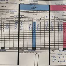 Max although masvidal had some nice moments early on, usman dominated masvidal in the clinch and when he was able to get takedowns he controlled the. Pic Official Usman Vs Covington Ufc 245 Scorecard Mmamania Com