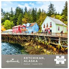 When was the last time you did a puzzle? Ketchikan Alaska 1 000 Piece Puzzle Hallmark Awesome Gifts Ontario