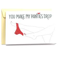 I'm #craftynica and today i show you how to make greeting cards for any occasion. Amazon Com You Make My Panties Drop Naughty Anniversary Card For Him Boyfriend Husband Sexy Valentine S Day Card I Love You Sexy Birthday And Father S Day Card Handmade