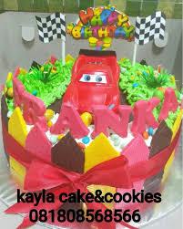 +188 gambar sketsa kue tart. Kue Ulang Tahun Anak Laki Laki Gambar Mobil