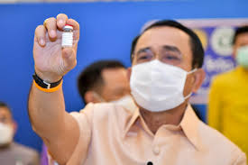 Prime minister abhisit vejjajiva of thailand rejects emulation by thailand of singapores one party rule. Thai Pm Gets First Shot Of Astrazeneca Vaccine After Safety Scare Reuters