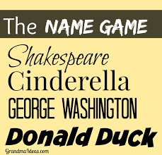 Birthday Games For Teens Play The Name Game Grandma Ideas New Years Eve Games New Year S Games Birthday Party For Teens