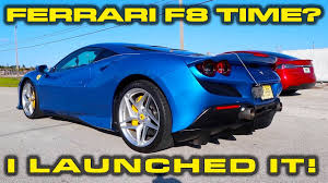 You can see this is the story of the 911 turbo s v the f8. Ferrari F8 Tributo Review And Launch Control To 0 60 Mph Demonstration Dragtimes Com Drag Racing Fast Cars Muscle Cars Blog