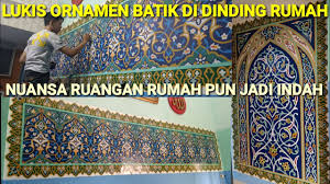 Lukisan dinding yang indah, lukisan dinding yang bagus, lukisan dinding warkop, lukisan dinding warung kopi, lukisan dinding wayang kami memiliki berbagai model hiasan dinding yang cocok untuk rumah, hotel, café dll dengan menggunakan bahan kayu mdf tebal dengan. Cara Membuat Hiasan Ornamen Batik Untuk Media Dinding Kalam Art Kaligrafi Youtube