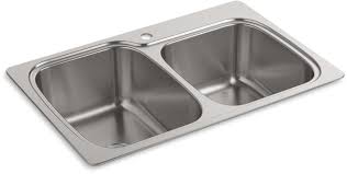 We did not find results for: Kohler K 75791 1 Na Stainless Steel Verse 33 Double Basin Drop In Or Undermount Stainless Steel Kitchen Sink With Silentshield Faucet Com